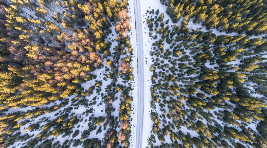 film et photo en hauteur par drone